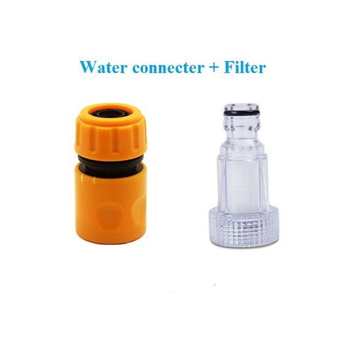 Hochdruckreiniger Wasser Anschluss Filter Set Schnellverbindung Gartenschlauch - Picture 14 of 24