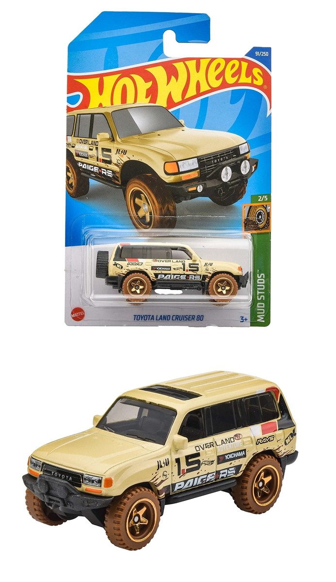 Hot Wheels Basic Car Toyota Land Cruiser 80 [3 years old