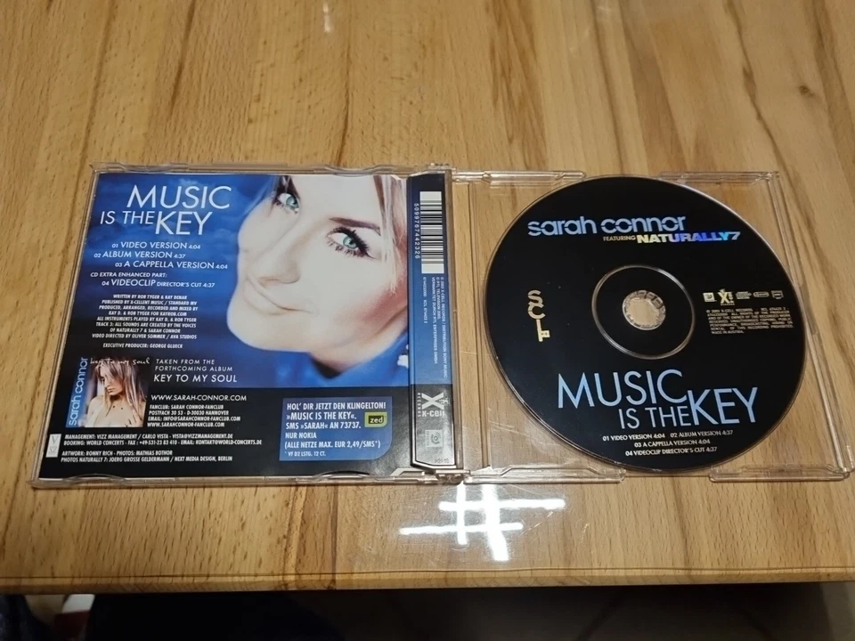 Audio CD - Sarah Connor - Music is the Key (Single) - Bild 4 von 4