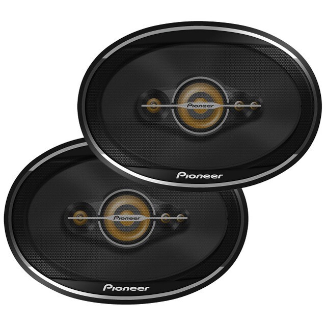 (2) Pioneer TS-A6991FH | 6x9 Inch 750W 4 Ohm 5-Way Coaxial Car Audio Speakers