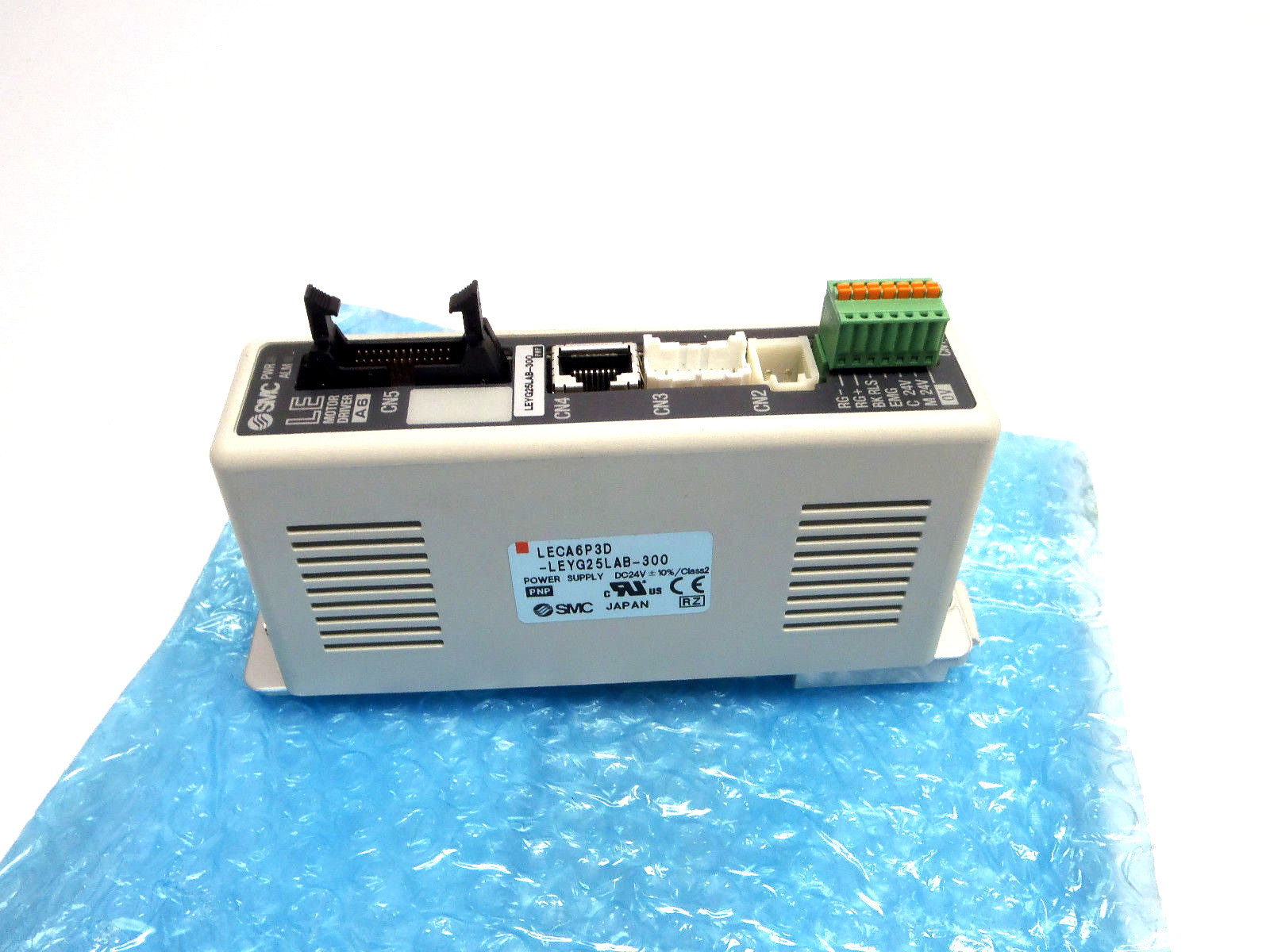 SMC LECA6P3D-LEYG25LAB-300 Electric Actuator Motor Controller