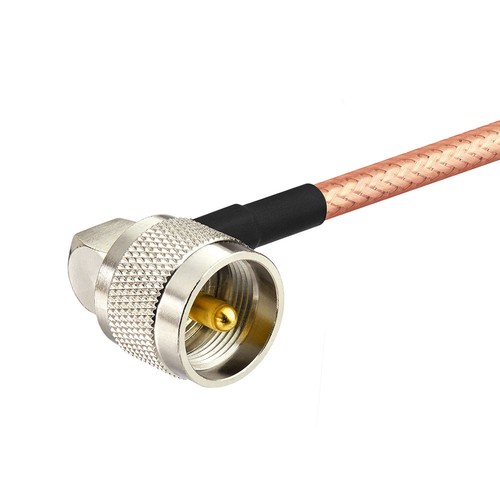 6 stóp RG400 BNC MĘSKI do PL259 UHF męski kąt pigtail jumper RF kabel koncentryczny 50 omów - Zdjęcie 3 z 3