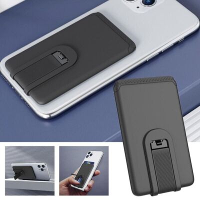 Kartenhalter Smartphone Handy selbstklebend Card Case Holder Ausweisetui Silikon