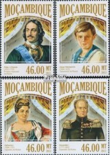 Briefmarken Mosambik 2013 Mi 6837-6840 (kompl. Ausgabe) postfrisch Romanow-Dynas
