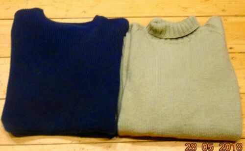 Pull Homme Kathmandu 100% Laine M Vert - Manches Longues Col V - Très Bon état