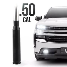 50 CAL Caliber Bullet Antenna For FORD F150 GMC CHEVY SILVERADO DODGE RAM SUV
