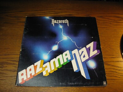 vinyl - Nazareth - Razamanaz - ultrasonically cleaned - new outer sleeve -
