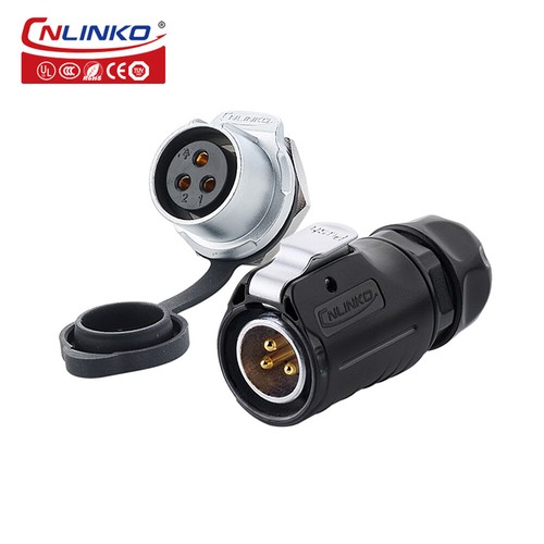 CNLINKO M20 2-12 Pin IP68 Waterproof Soldering Quick Connector Wire to Board - Picture 2 of 61