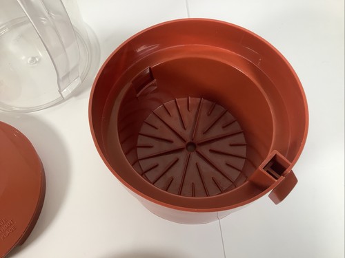 Mr Coffee Iced Tea Maker Pot 2 Qt TM1 Maroon (Red) Tested