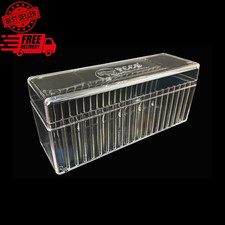 4 Pack Coin Slab Storage Box Compatible with PCGS, NGC Slab,Clear Graded Coin