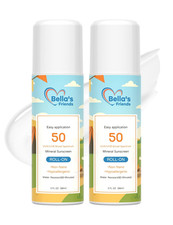 Kids Roll-On Mineral Sunscreen SPF 50, Travel...