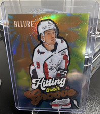 Upper Deck Allure Hitting Their Groove Orange Ryan Leonard HTG-4 Capitals