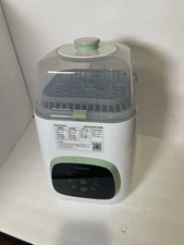 Momcozy KleanPal Pro BS03 Auto Bottle Washer and Sterilizer - White/green