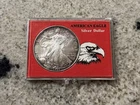 1999 American Eagle Dollar 1 OZ .999 Fine Sliver Coin Toned Bullion