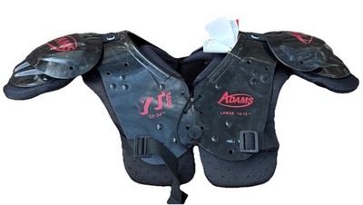 NEW ADAMS YT-250 Youth Football Shoulder Pads 14-15  Large 32 -34 Chest