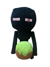 Minecraft Enderman Happy Explorer Plush Holding Ball 8.5" Jinx Mojang 2018 D41