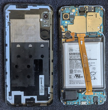 LOCKED Samsung Galaxy A10e - 32 GB - Blue - US Cellular -Parts or Repair