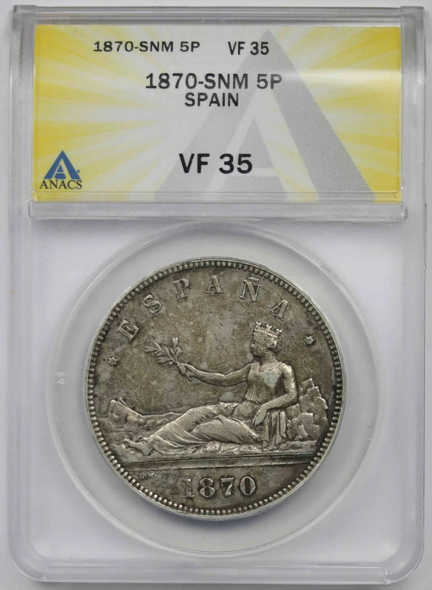 1870 Year Spanish Coins for sale | eBay