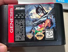 Sega Genesis Game Cartridge Only Batman Forever Tested Working