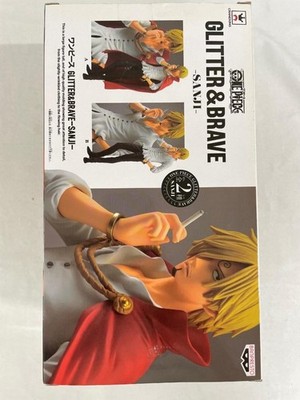 ONE PIECE GLITTER & BRAVE SANJI Figure Cloak Ver. Whole Cake