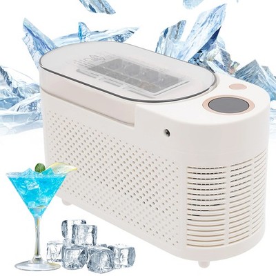 120W Portable Ice Maker Schnellkühlung 12V Auto Küche Büro Camping Eiswürfel