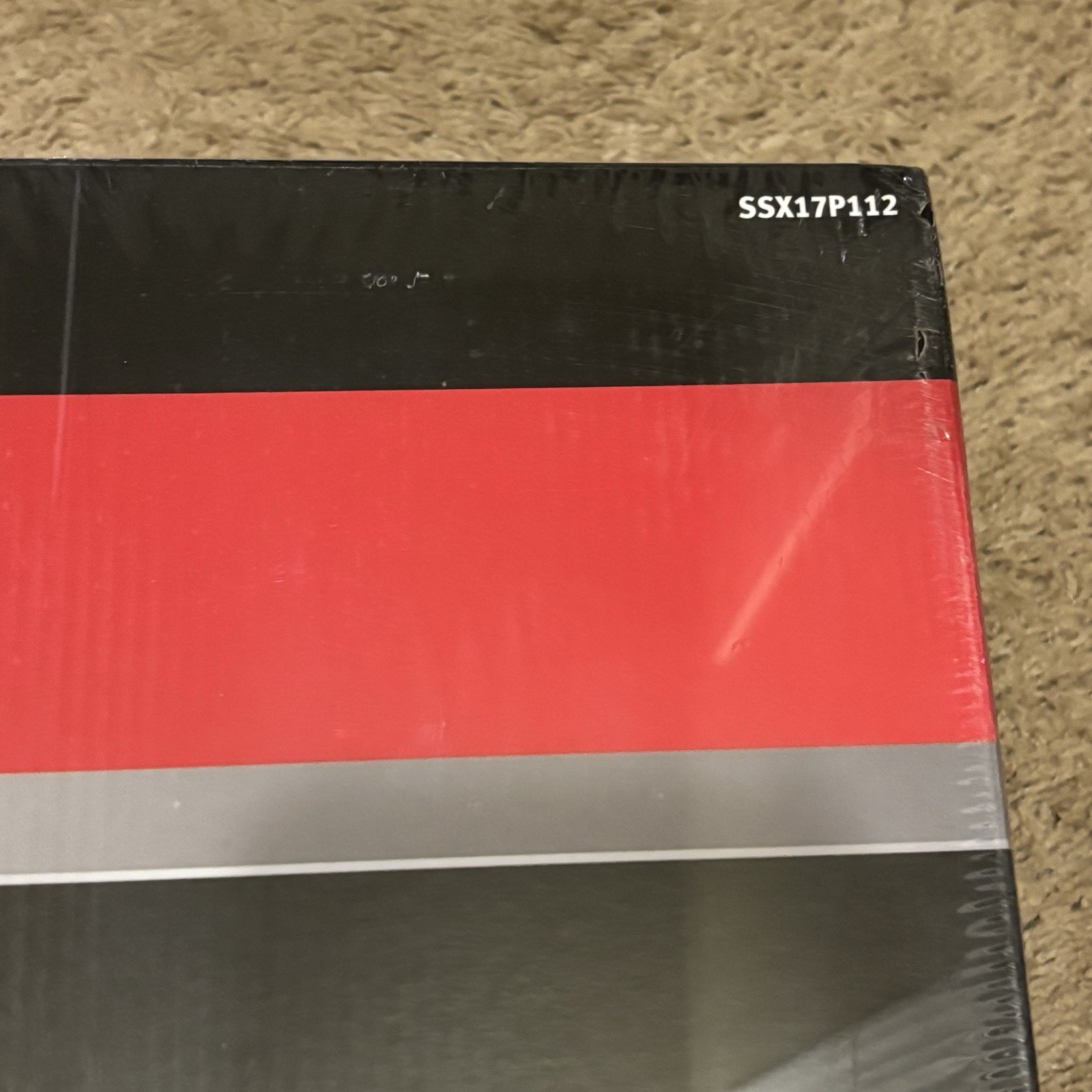 Snap On Tools SSX17P112 Vintage Square 15" Bubble Clock New in Box Sealed