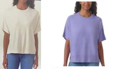 Splendid Women's Short Sleeve Knit Top