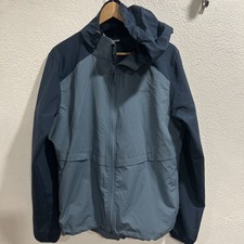 Columbia Windbreaker Full Zip Blue Jacket Running Training Medium