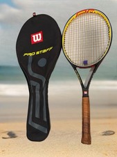 Wilson Pro Staff Hyper Carbon Tour 95 Tennis Racquet 4 3/8 L3 With Cover