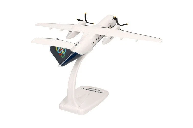 HERPA, DE HAVILLAND Canada DHC-8-100 Olympic Air, 1/100,  HER614238 - Immagine 4 di 4