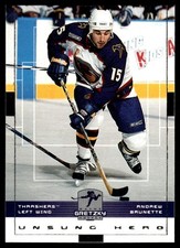 1999-00 Upper Deck Wayne Gretzky Andrew Brunette Atlanta Thrashers #10