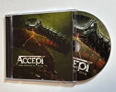 Accept CD Too Mean To Die Heavy Metal Nuclear Blast   5750-2 Heavy Metal