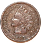 1908-P Indian Head Cent - VERY GOOD - #6683D FREE SHIPPING