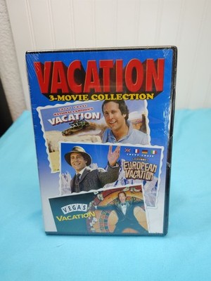 NATIONAL LAMPOON'S VACATION 3-MOVIE COLLECTION DVD New Sealed Chevy Chase