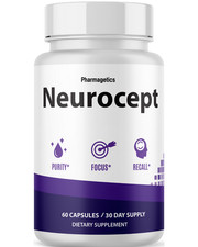 Neurocept- Advanced Formula Overall Brain Health Support Supplement- 60 Capsules