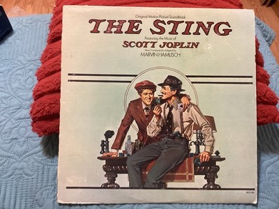 STING, THE  1973 ORIGINAL MOTION PICTURE SOUNDTRACK, VG+ COND/ FREE POSTAGE!!!!!