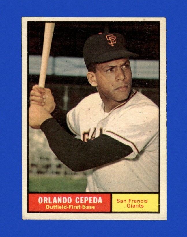 1961 Topps Set-Break #435 Orlando Cepeda EX-EXMINT *GMCARDS*