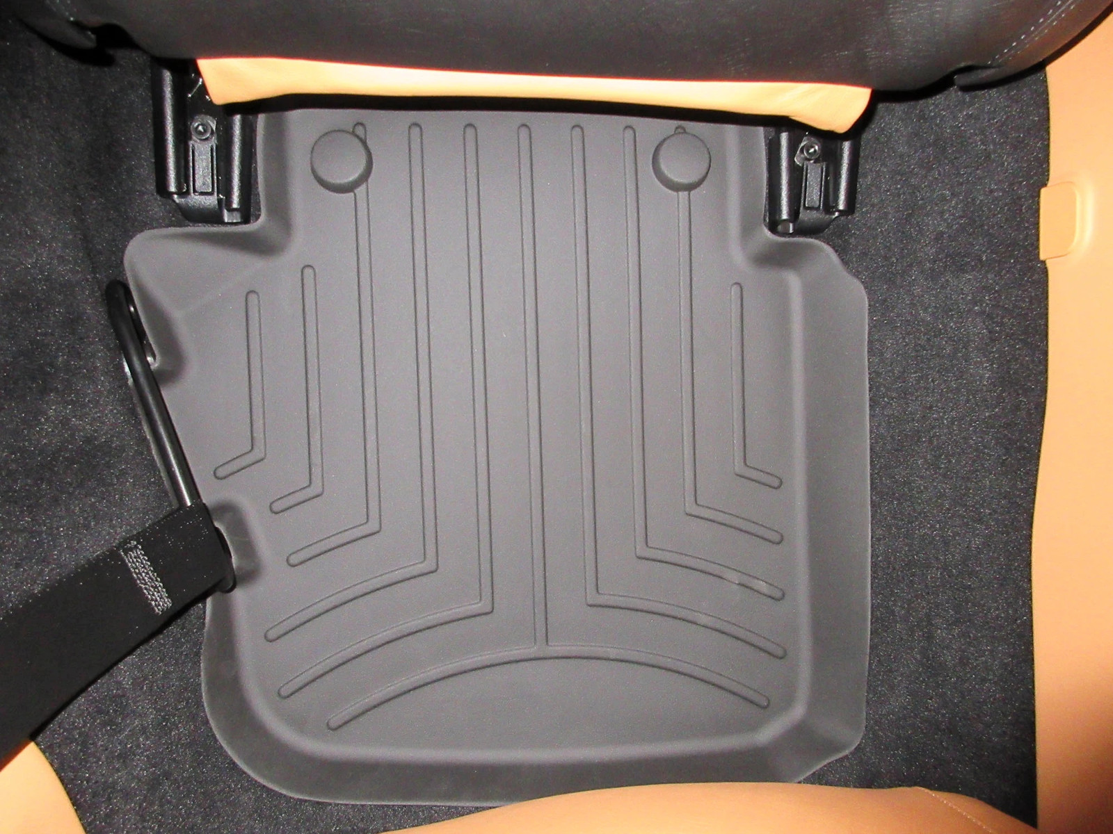 WeatherTech FloorLiner for 2010-2018 Maserati Gran Turismo - 2nd Row, Black