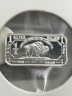 Buffalo Bars 1 gram silver mini bars 5-pack by REEDERSONG