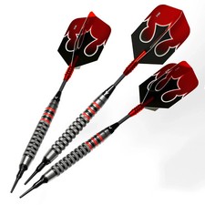 VIPER 20 GR SOFT TIP RED SHOT KING DARTS 21-0203 NEW SHIP FREE FREE FLIGHTS