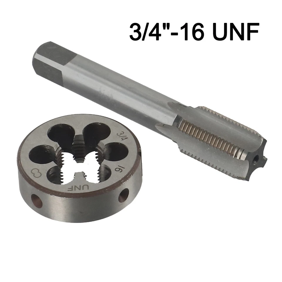 3/4 -16 TPI Tap and Die Set HSS Right Hand Thread 3/4-16 UNF Tap 3/4-16 UNF Die - Image 2 of 4