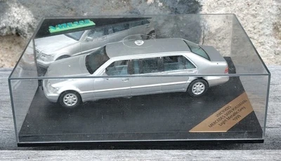 Voiture Miniature 1:43 VMC99025 Mercedes S600 Pullmann 1999 Grey Vitesse A-55 - Photo 1/4