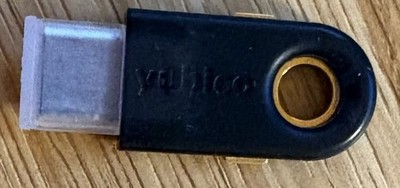Yubico YubiKey 5C Two Factor Authentication USB Security Key