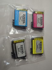 4PK 220XL Generic Ink Cartridges For Epson WorkForce WF-2630 WF-2660 WF-2760