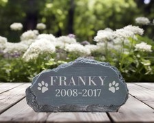 Personalized Pet Memorial Stone, Custom Garden Name Sign, Pet Lover Gift