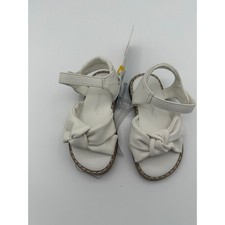 Toddler Girls Ankle Strap Sandals White, NWT, cat Jack Size 5
