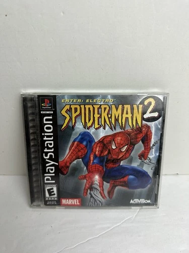 Spider-Man 2 -- Enter: Electro (Sony PlayStation 1, 2001) Tested and Working