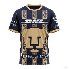 Personalized LIGA MX Pumas UNAM Shirt 3D Special Concepts Kits
