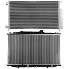 Radiator & AC Condenser Cooling Kit For Honda Accord 2003 2004 2005 2006 2007