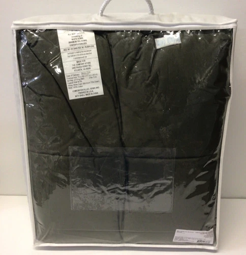 The Company Store LaCrosse TWIN XL Down EXTRA WARM Comforter-Dark Olive